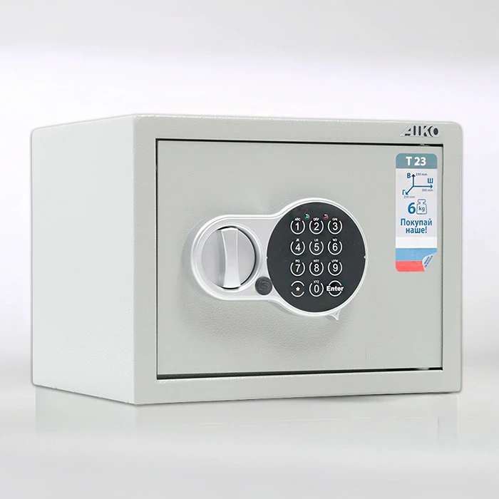 Сейф для дома и офиса AIKO T-23 EL фото СтеллажМастер Сейф для дома и офиса AIKO T-23 EL фото СтеллажМастер
